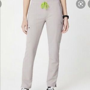 FIGS YOLA SKINNY PANTS REGULAR SMALL-SLATE